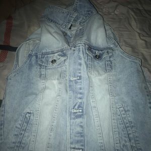 Denim vest